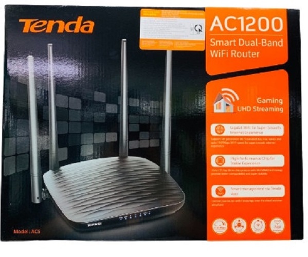 Tenda Thiết bị phát Wifi AC5 Chuẩn AC 1200Mbps - Hàng Chính Hãng