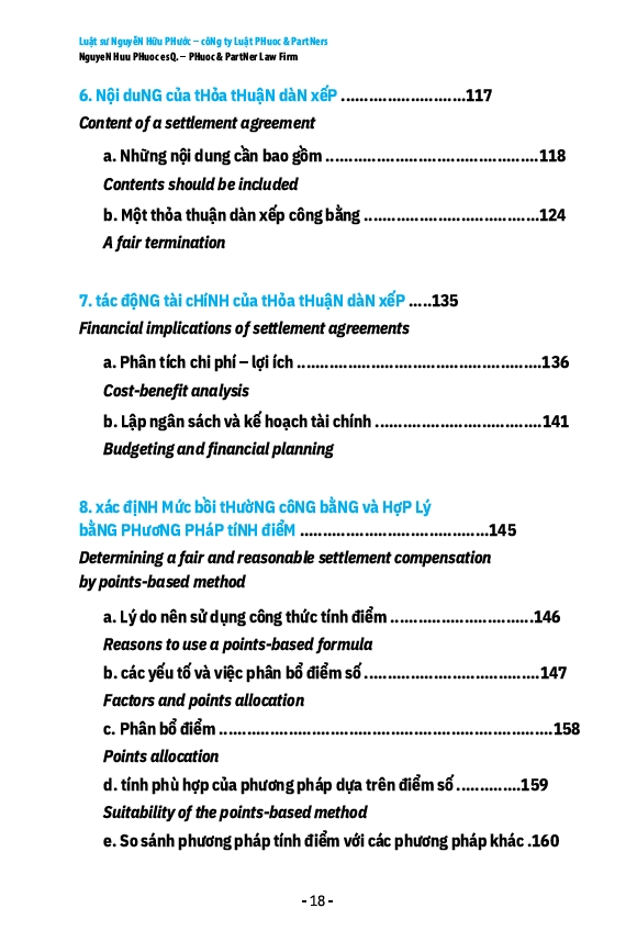 Dẫn dắt thỏa thuận dàn xếp với người lao động - HP329