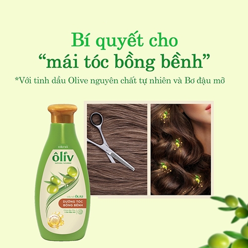 Dầu xả Ôliv dưỡng tóc bồng bềnh 650ml ( bao bì có thể thay đổi tùy vào đợt sx ) ( không xuất hóa đơn đỏ )