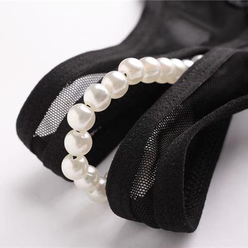 Quần Lót Ren Xuyên Thấu Hở Đáy Phối Ngọc Sexy Gợi Cảm Mainia Shop