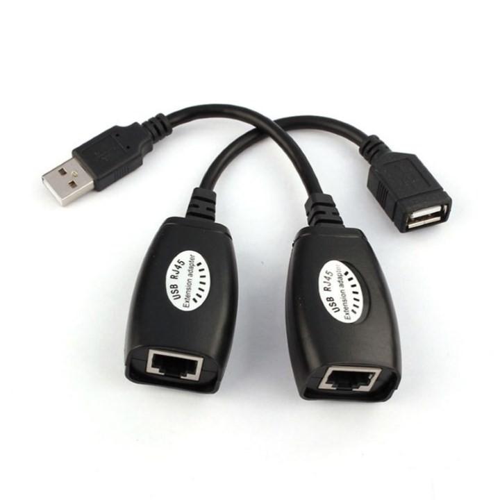 USB Extender 50M (Bộ Nối Dài Cáp USB bằng Dây LAN)