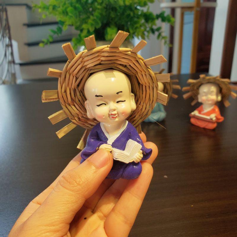 Bộ tượng 4 chú tiểu hồn nhiên vui tươi