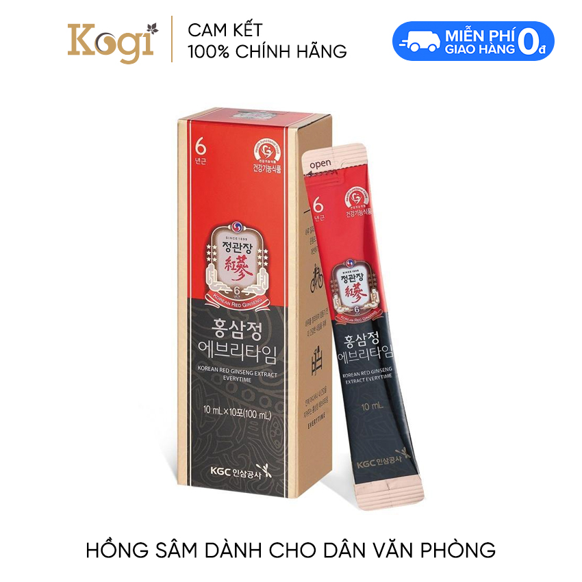 KGC Cheong Kwan Jang Tinh Chất Hồng Sâm Pha Sẵn Extract Everytime Original 30 gói