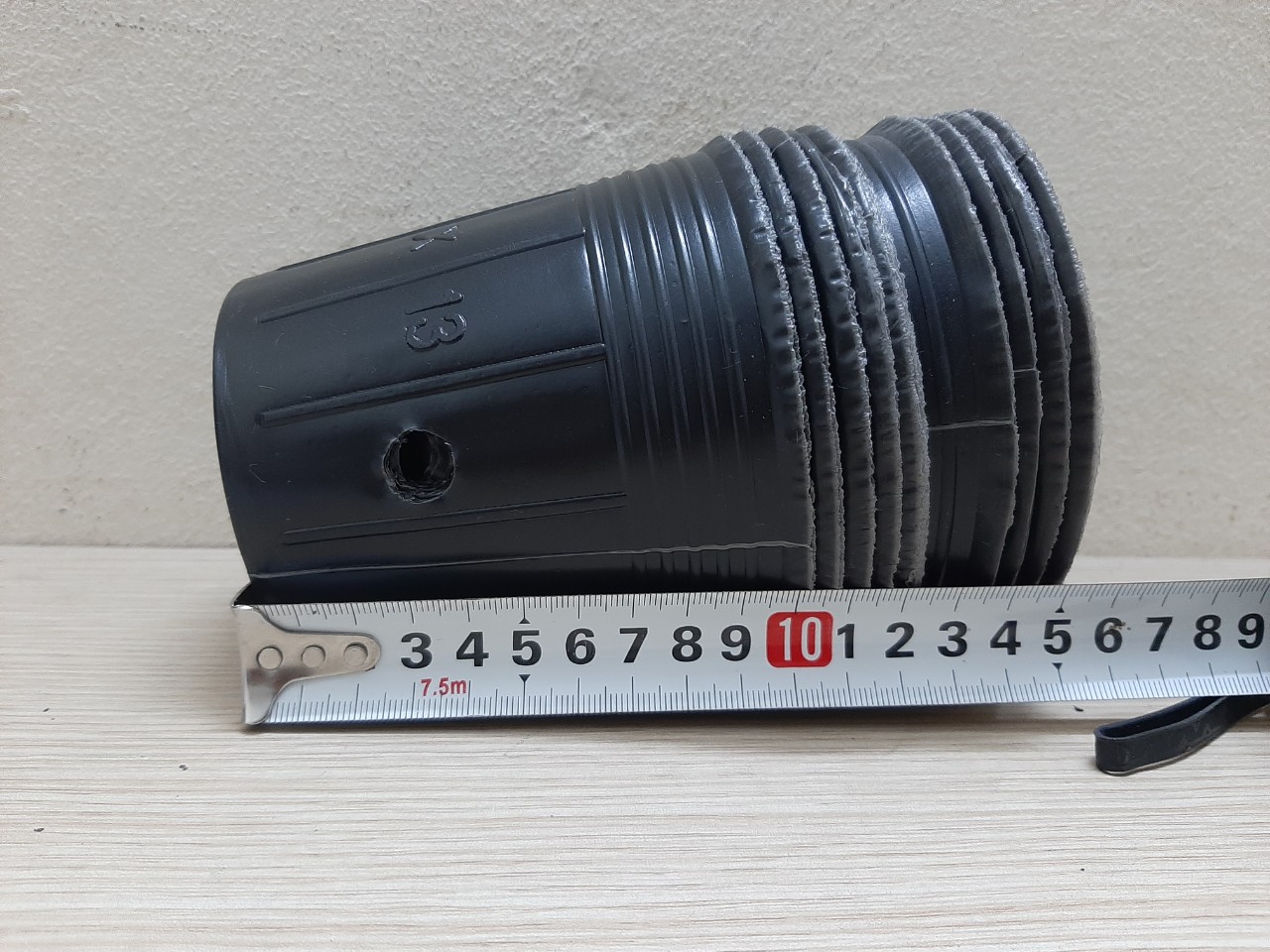 5Kg Chậu nhựa mềm ươm cây 15x13 - bịch, túi bầu ươm cây 15x13; đường kính miệng x cao: 12x10.5cm