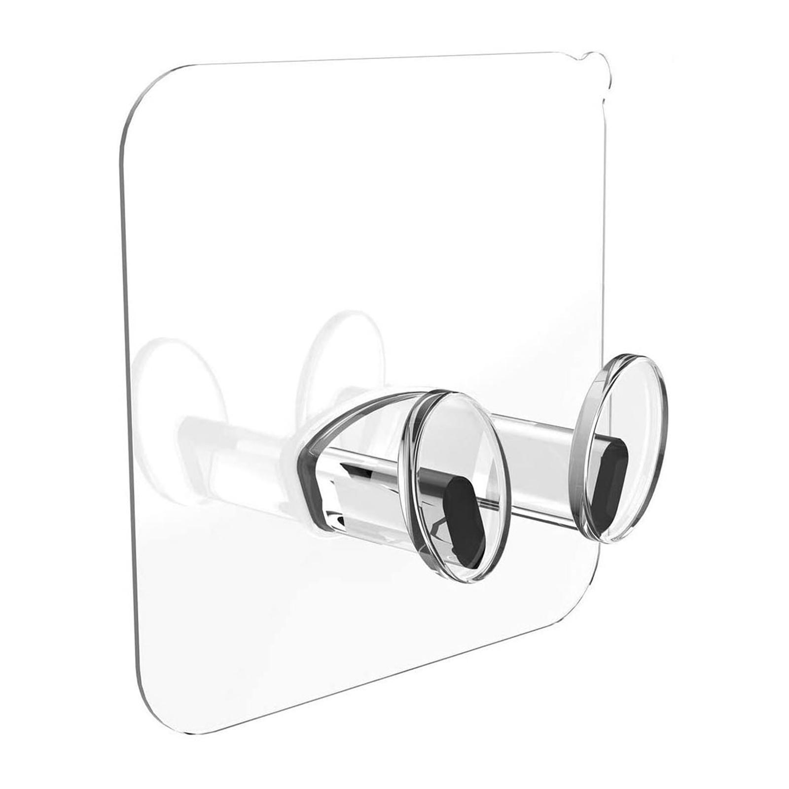 5x Heavy Duty Self Adhesive Wall Hooks Waterproof for Bathroom Kitchen Hooks