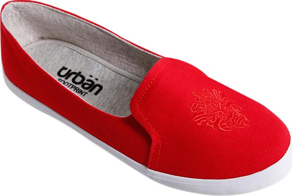 Giày Slip On Nữ Urban UL1704 - Đỏ