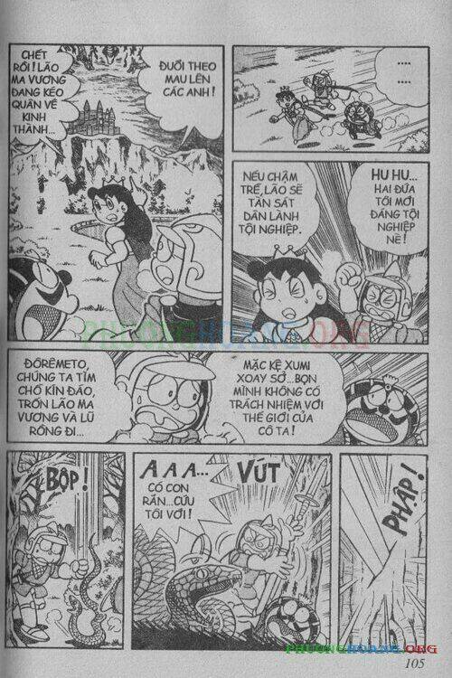 the doraemon special (đội quân doraemons đặc biệt+đội quân đôrêmon thêm) chapter 2 105