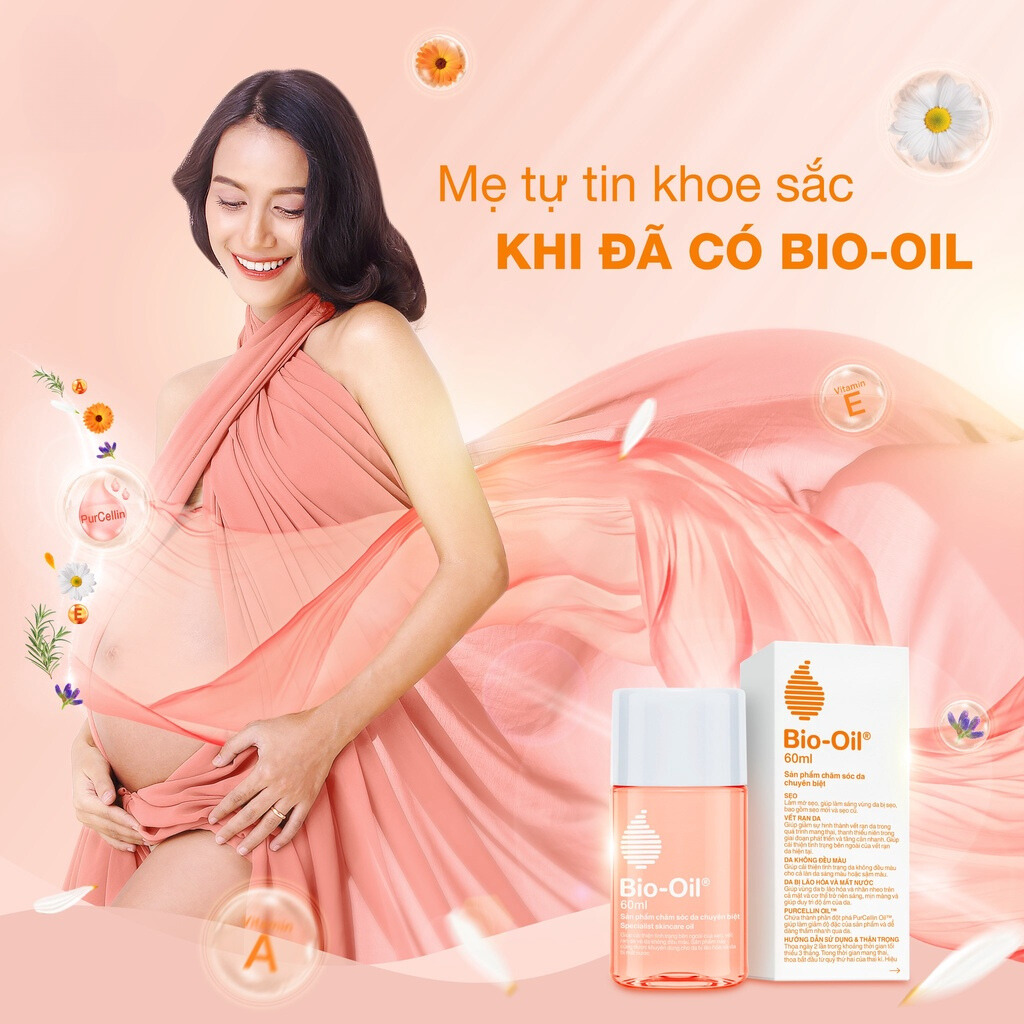 Dầu chăm sóc da giúp cải thiện rạn da, mờ sẹo và đều màu da - BIO-OIL SKINCARE OIL (chai 60ml)