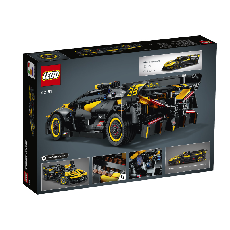 Đồ Chơi Lắp Ráp LEGO Technic Siêu Xe Bugatti Bolide 42151