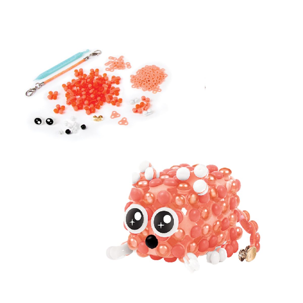 Đồ Chơi Bộ Làm Vòng Tay Tình Bạn Và Thú Cưng LinXo Mèo Con MAKE IT REAL 6101MIR/ORG