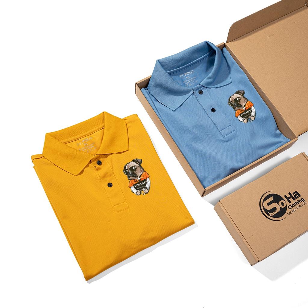 Áo thun Polo nam cổ bẻ BASIC vải cá sấu may kĩ , form đẹp PoLo T02 - SoHa Clothing