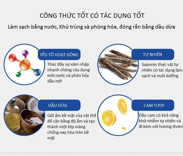 kem tẩy rửa đa năng nhà bếp oven cookware cleaner 500g kèm 02 móc dán treo 4