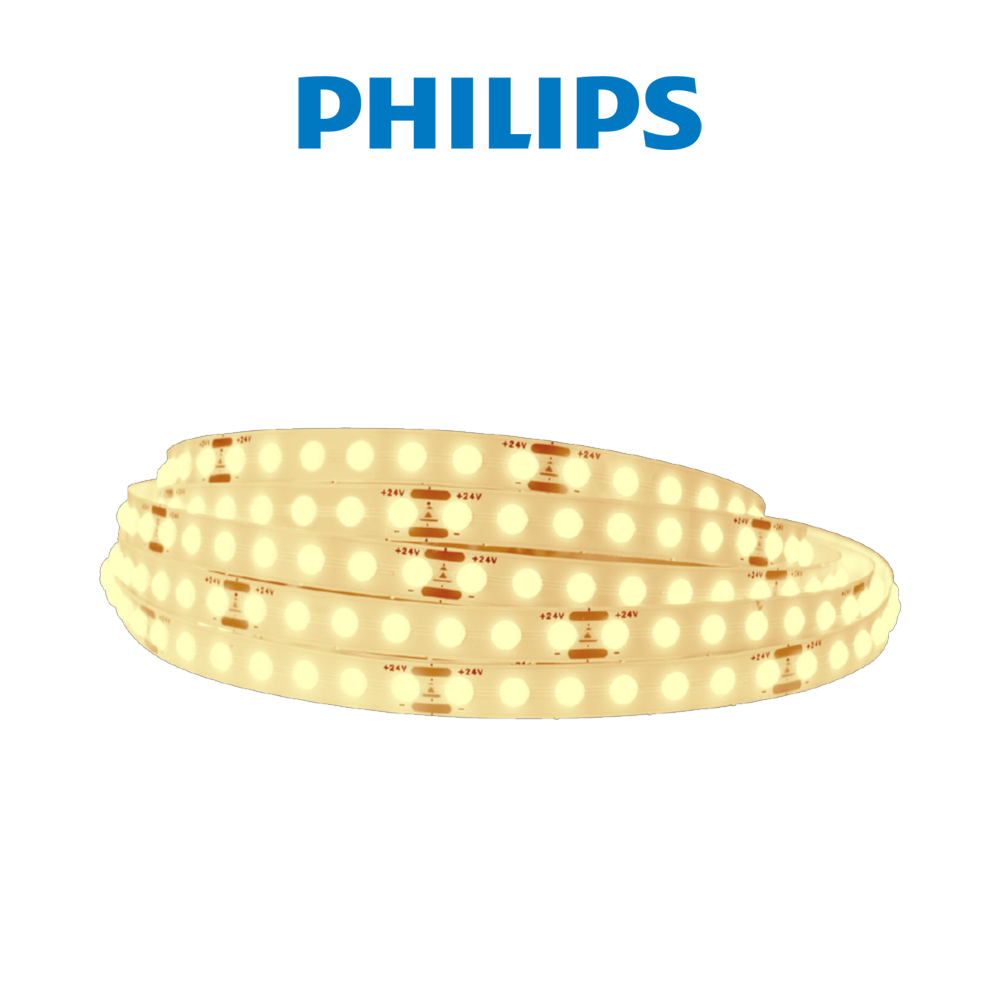 Dây đèn LED PHILIPS COB LS161 -Chất liệu PVC chống cháy, chịu được nhiệt độ cao, hạn chế ngả màu theo thời gian