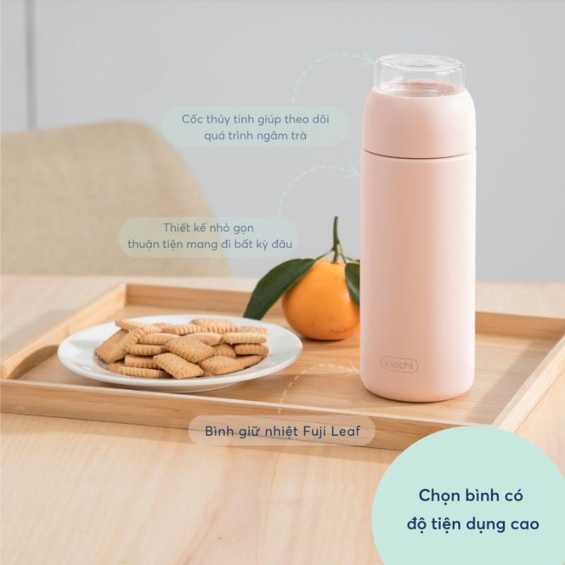 Bình Pha Trà Giữ Nhiệt Fuji Leaf 450 ml/Herb 460 ml - Inochi
