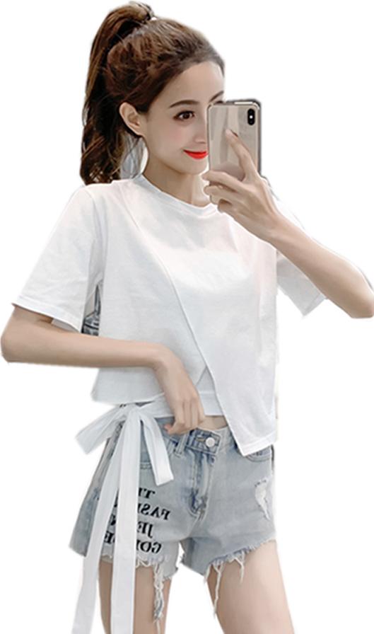 Áo Thun Buộc Eo Cao Cấp