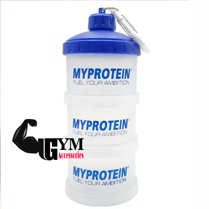 Hộp Đựng Whey 3 Ngăn Storage Boxes