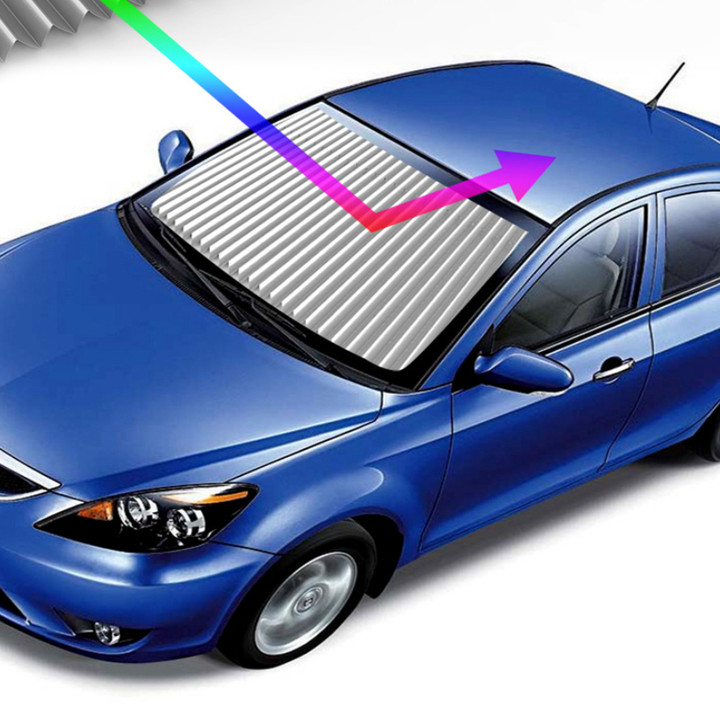 Rèm che nắng kính lái ô tô cao cấp QL-70 dùng cho xe Sedan và SUV