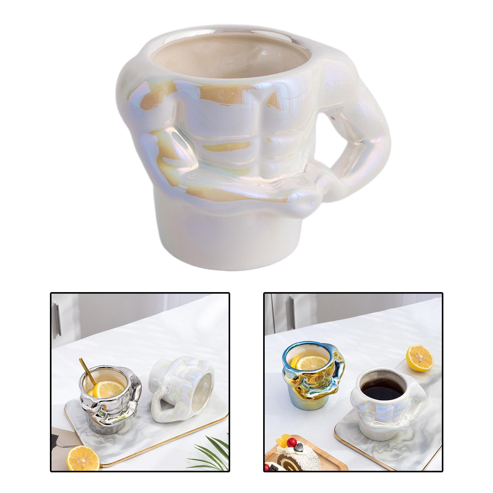 Ceramic Coffee Mug with Handle Milk Tea Cup for Office Party Wedding Housewarming Gift