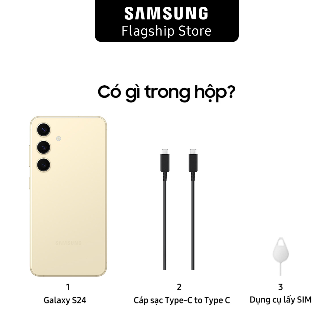 Điện thoại Samsung Galaxy S24 8GB/256GB - Độc quyền Online - Hàng chính hãng