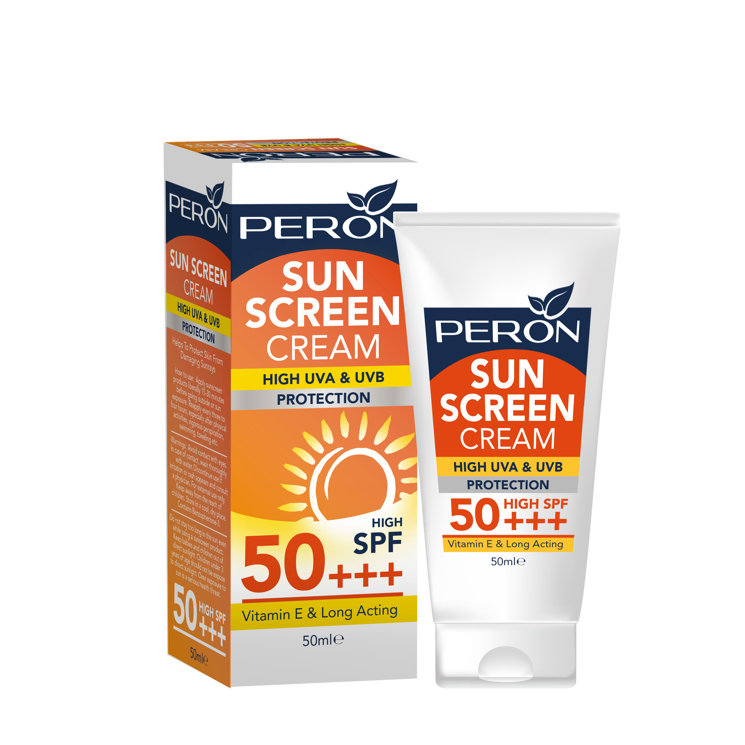 Kem Chống Nắng Dưỡng Da - Peron Sun Screen SPF 50+ - Dành Cho Da Thường Và Da Khô