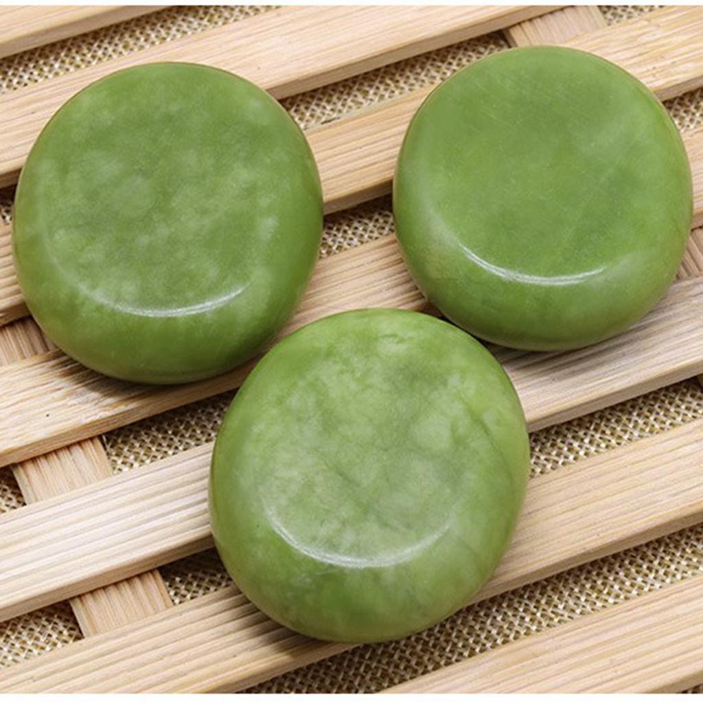 Massage đá Tự Nhiên Jade Cho Cơ Thể Massage Mặt Đá Nóng Spa