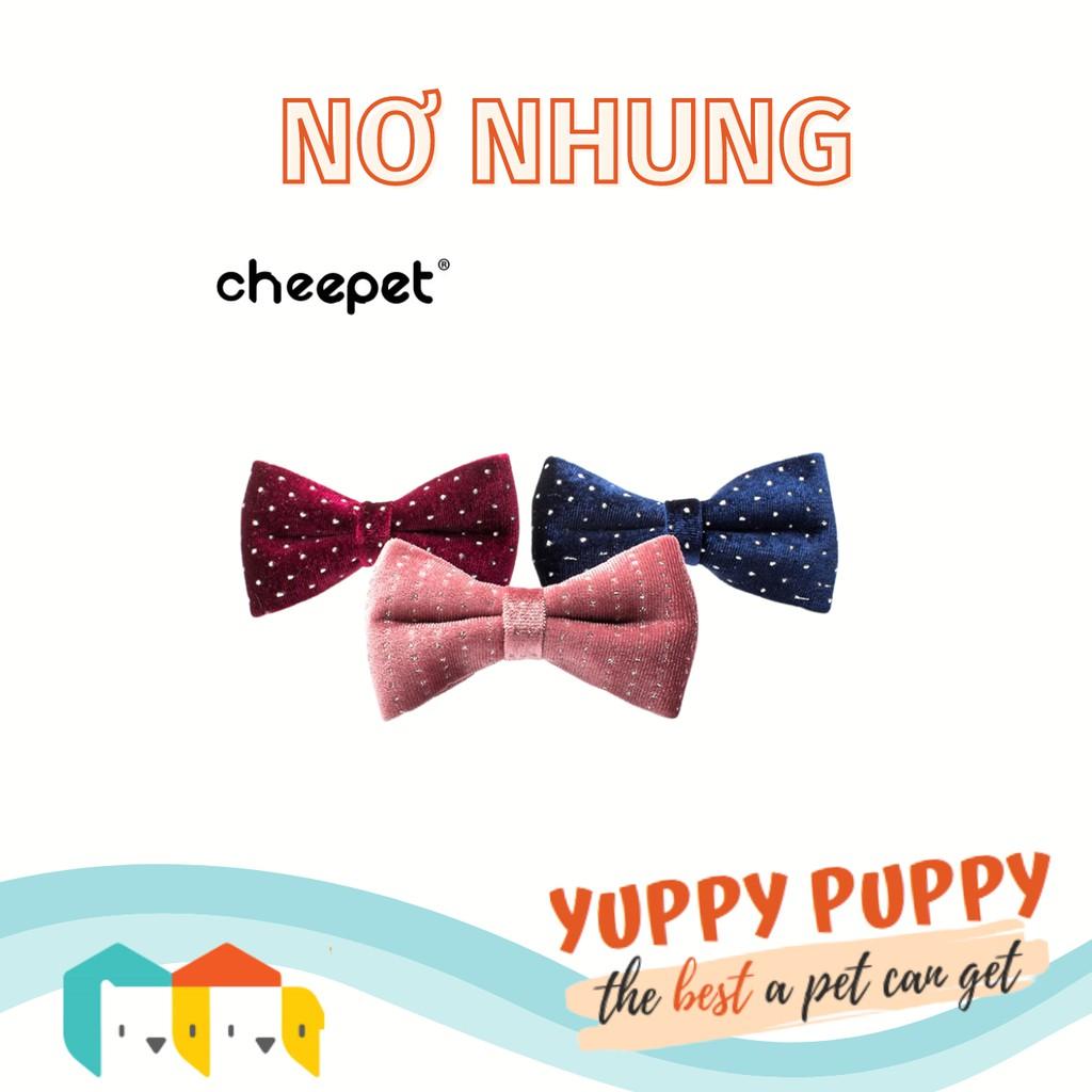 Cheepet Nơ nhung cho chó mèo / Thú cưng