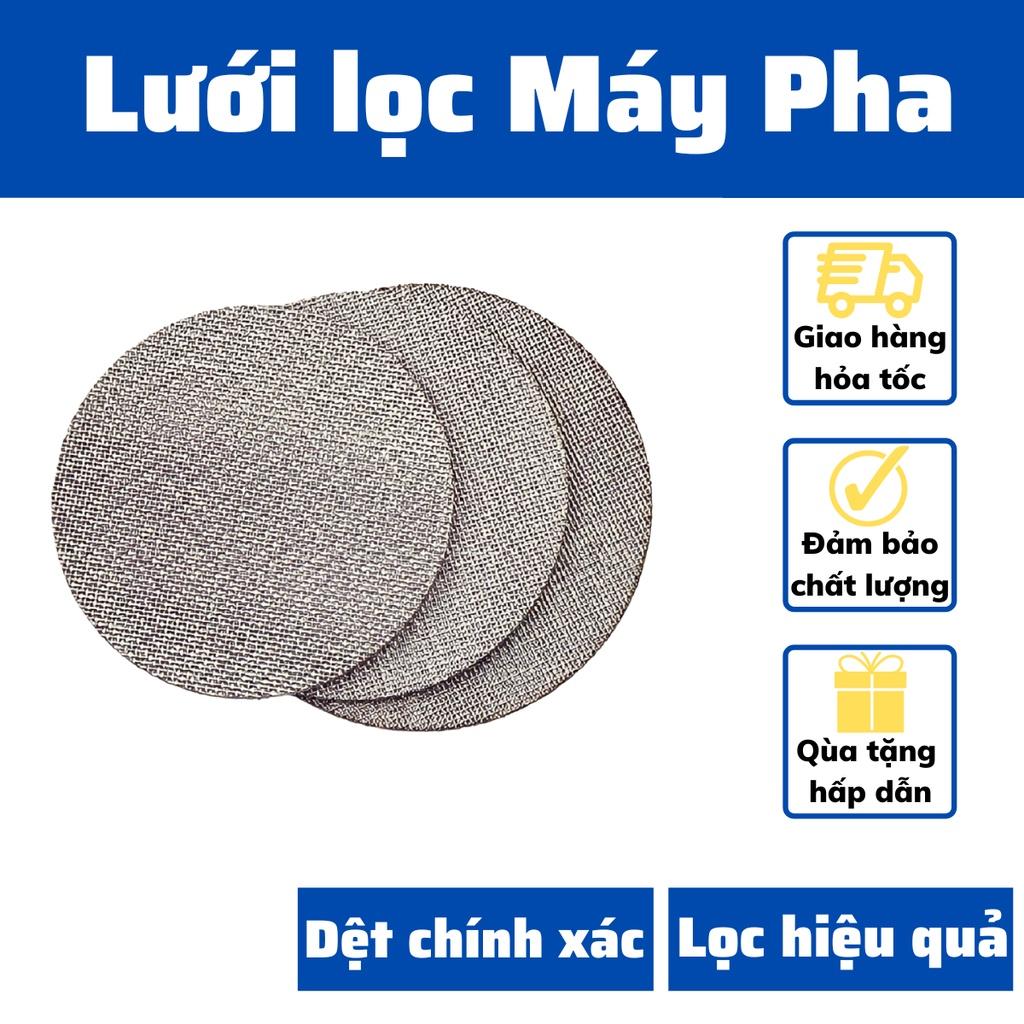 Phụ kiện máy pha lưới lọc chuyên dụng cho máy pha cafe có ba size 51/53/58 hàng chất lượng cao