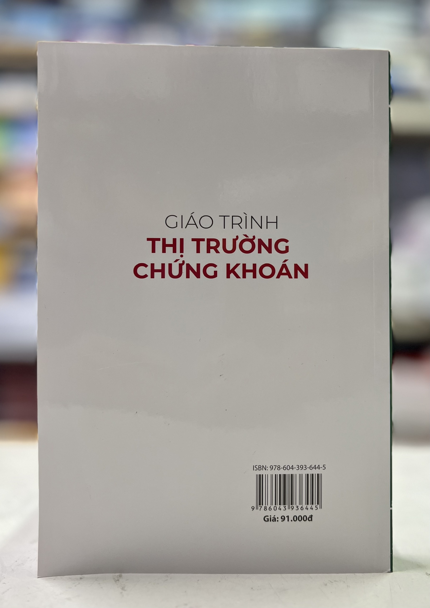 Sách - Giáo trình Thị trường Chứng khoán