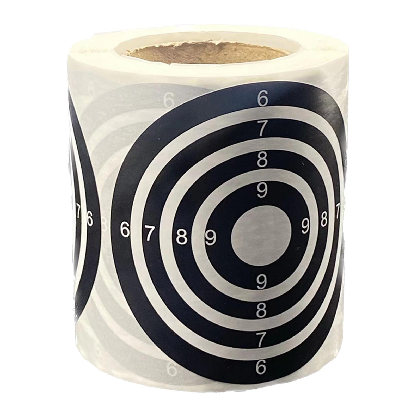 Upgraded Practice Target Stickers Paper Target Roll Paper Target Durable Target for Exercise Hunting Training Accessories