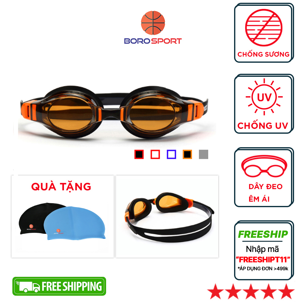 Kính bơi chống tia UV , Chống sương mù , bảo vệ mắt Cleacco, dành cho vận động viên chuyên nghiệp hoặc người có sở thích đi bơi mỗi ngày, màu sắc đa dạng - Hàng Chính Hãng