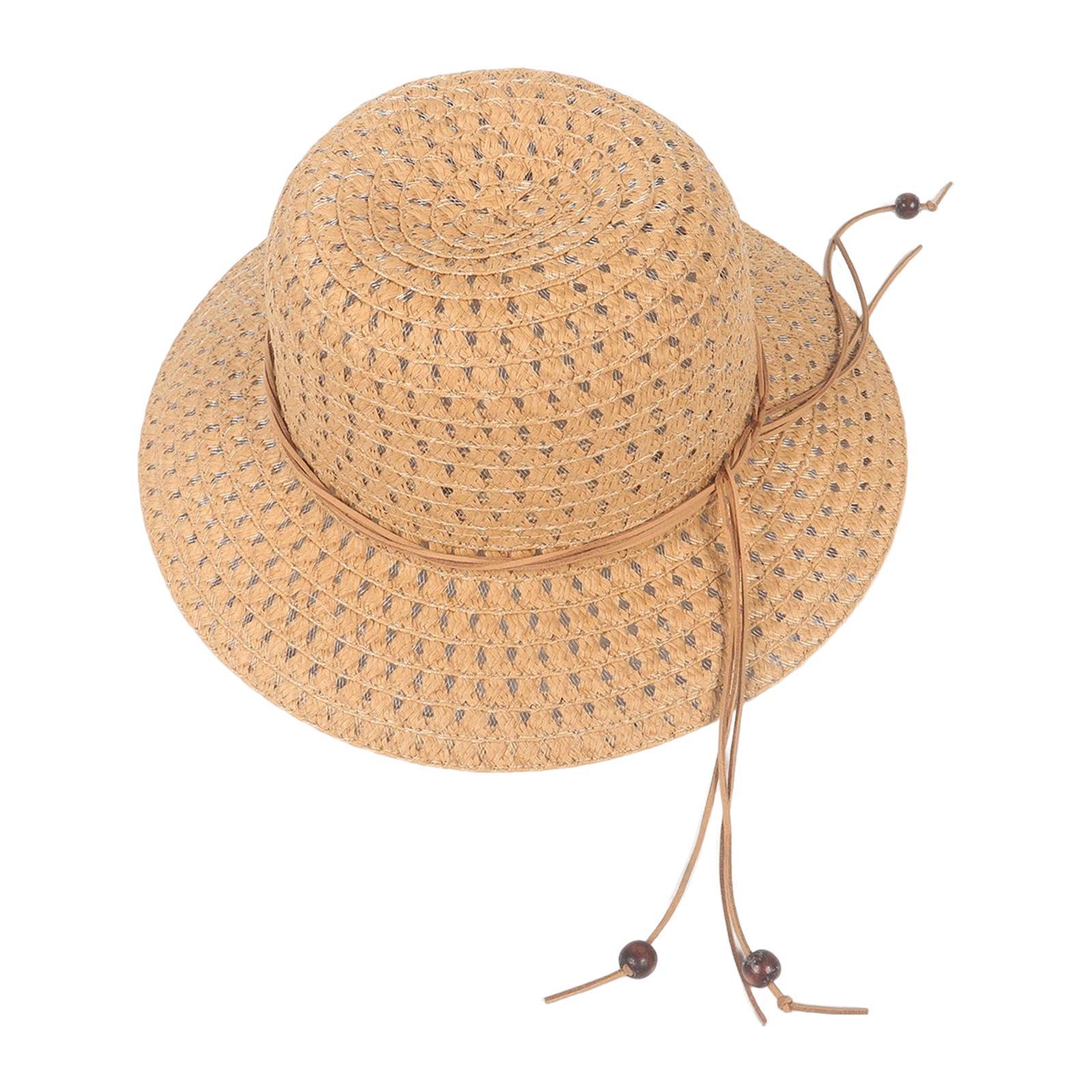 Unisex Straw Hats Panama  Fashionable Wide  Hat for Outdoor