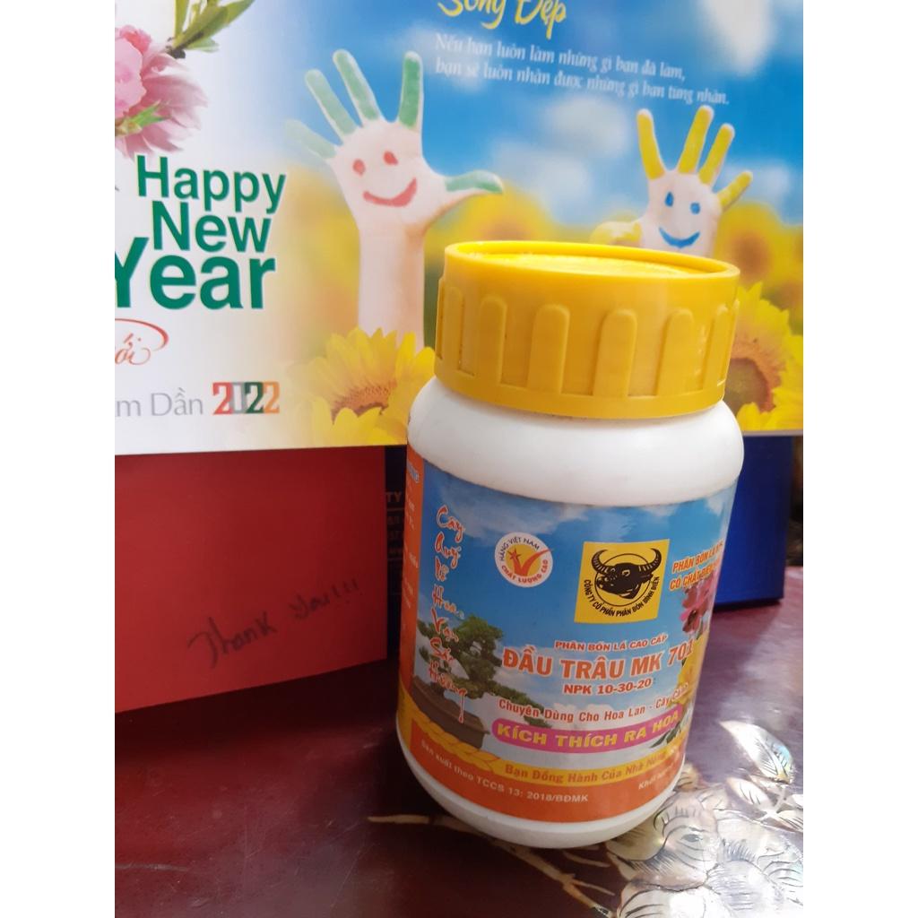 Phân bón đầu trâu npk 10-30-20 chuyên cho hoa lan cây cảnh