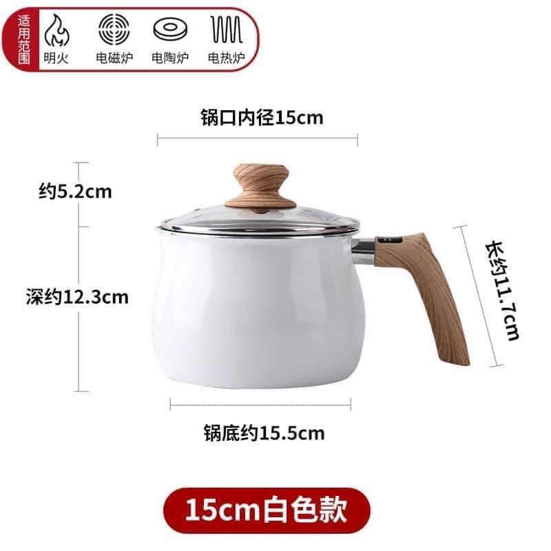 NỒI CHIÊN NGẬP DẦU CÓ VÒI RÓT NHẬT BẢN 15CM