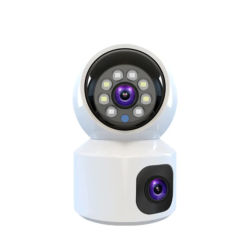 CAMERA 2 MẮT TRONG NHÀ YOOSEE YS2304 - 4.0MPX KẾT NỐI WIFI, XOAY 360 ĐỘ, ĐÀM THOẠI 2 CHIỀU - Hàng Chính Hãng