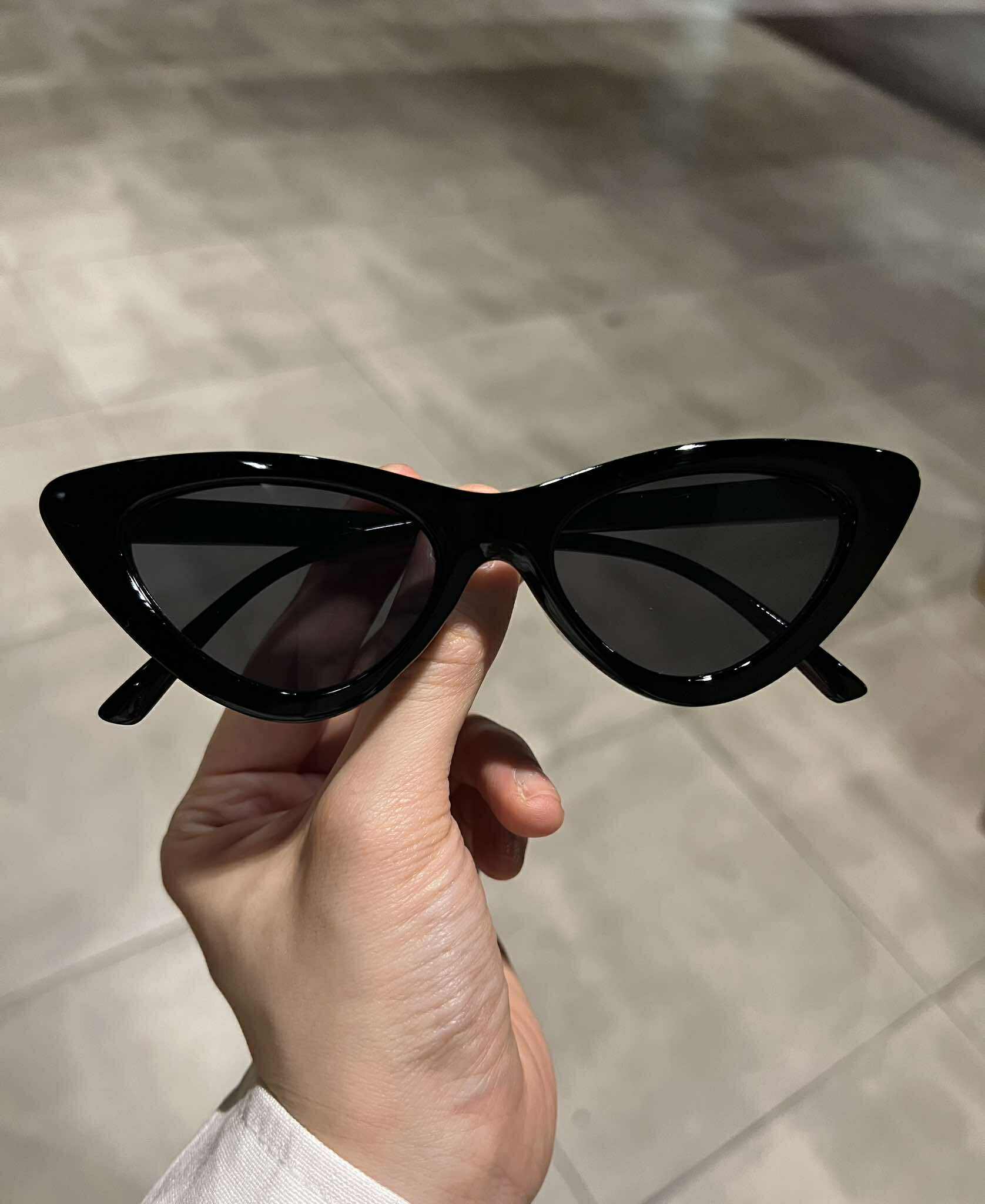 Kính râm mắt mèo nhỏ chống nắng, chống tia Uv nhiều màu cho nữ