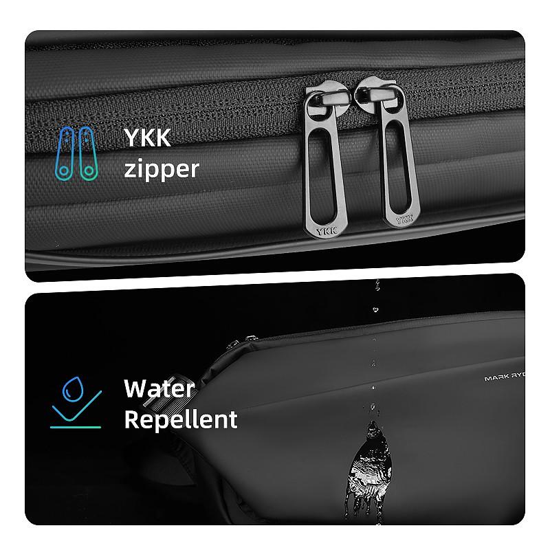 MARK RYDEN Sling Bag Men Ykk Zipper Water Repellent
