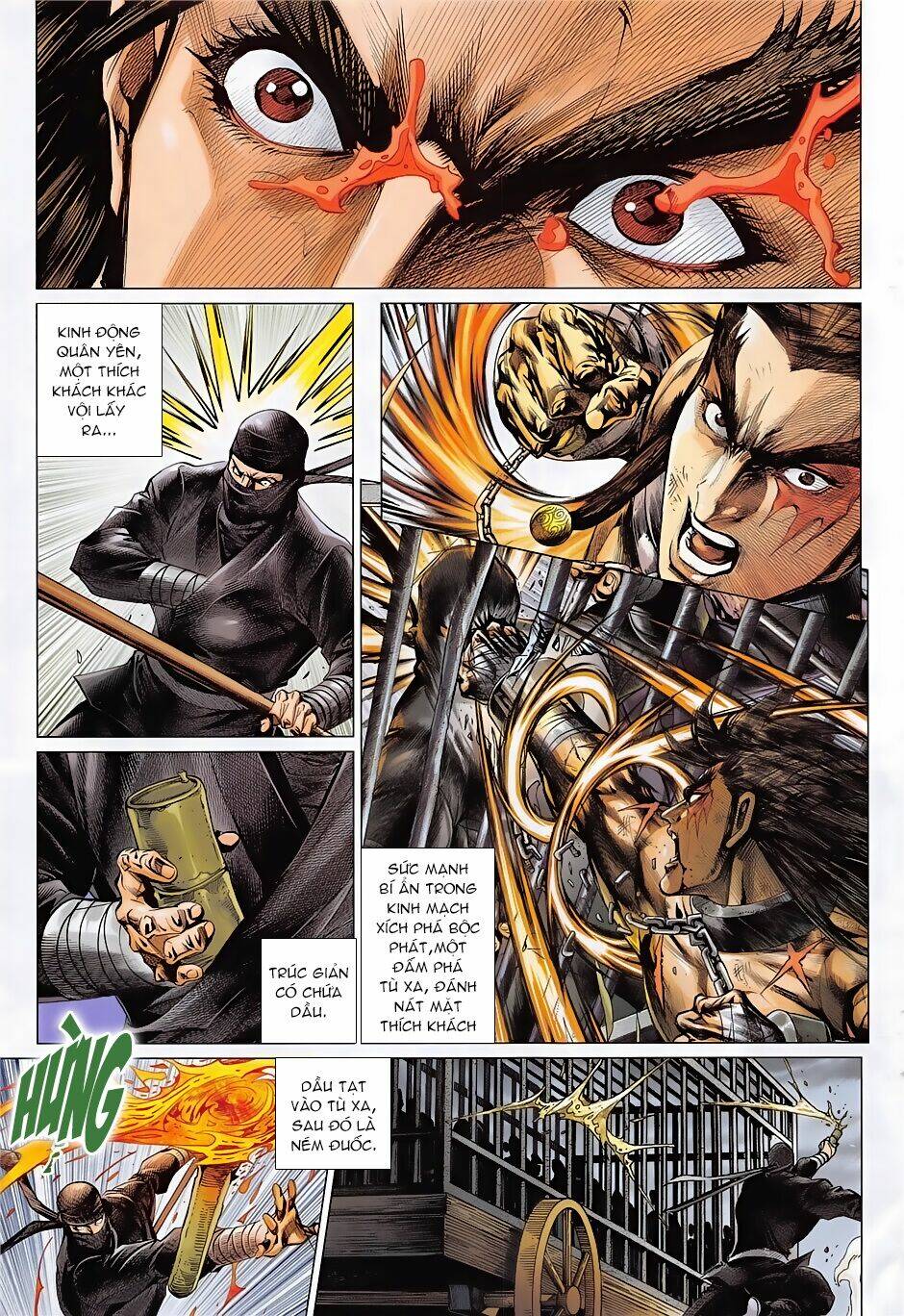 xuân thu mãnh sĩ chapter 8 13