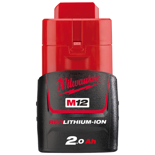 Pin Milwaukee 12V/2.0Ah REDLITHIUM-ION M12B2