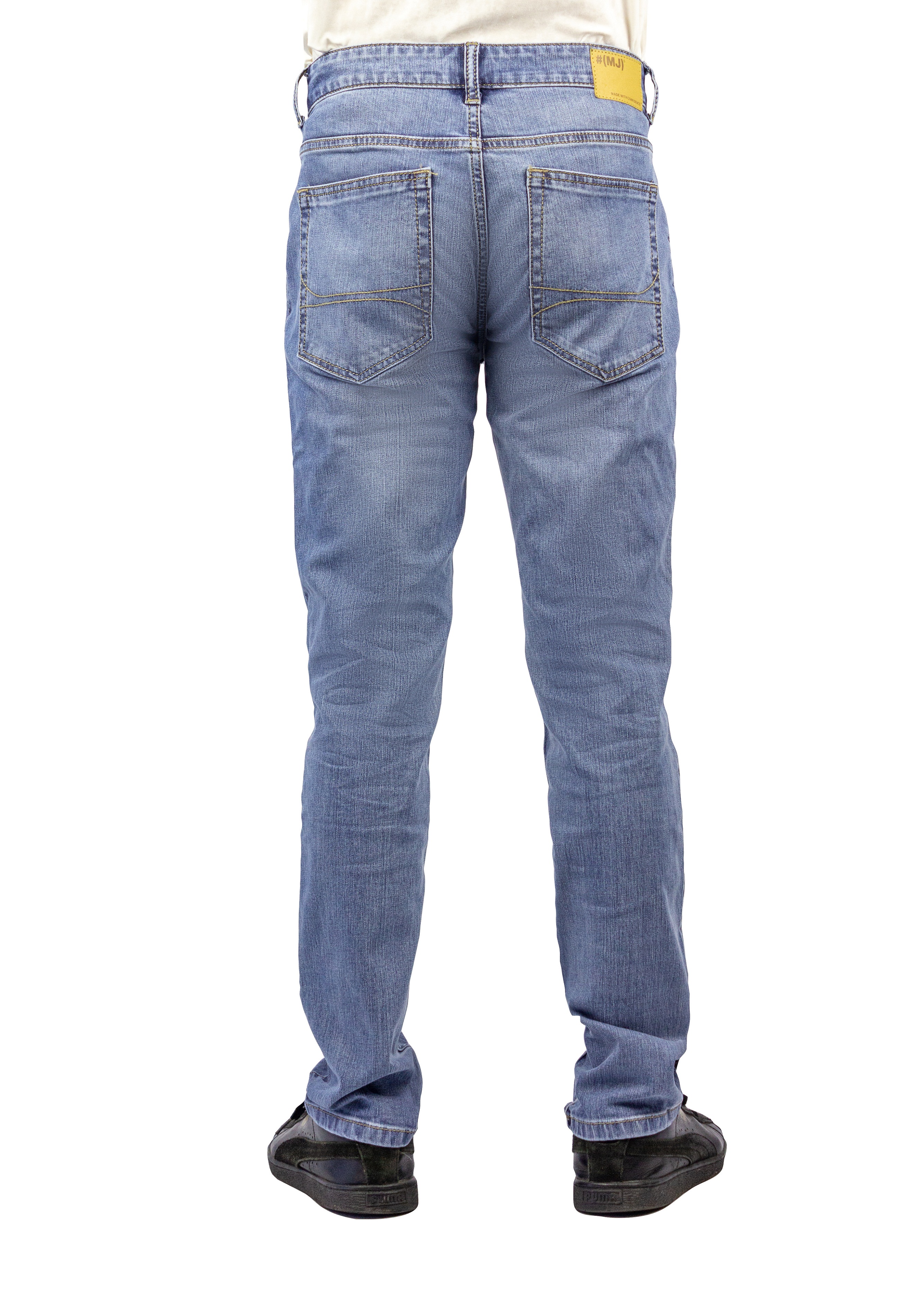 Quần jean dài nam ống đứng thun nhẹ MESSI MJE0030-20