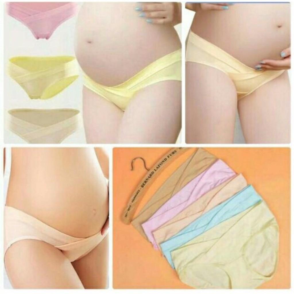 Combo 5 Quần Lót Cotton Cho Bà Bầu Mềm Mịn