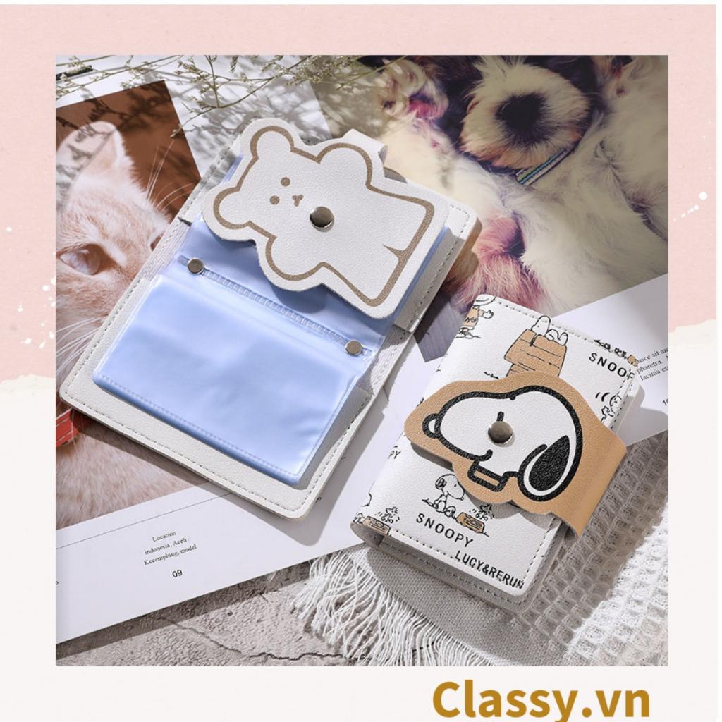 Classy Ví đựng thẻ, đựng card nhỏ xinh nhiều ngăn tiện lợi T1510