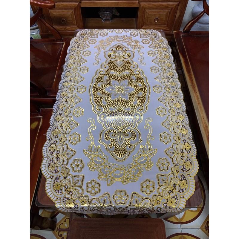 Khăn trải bàn 60x120cm Ren Hoa - 