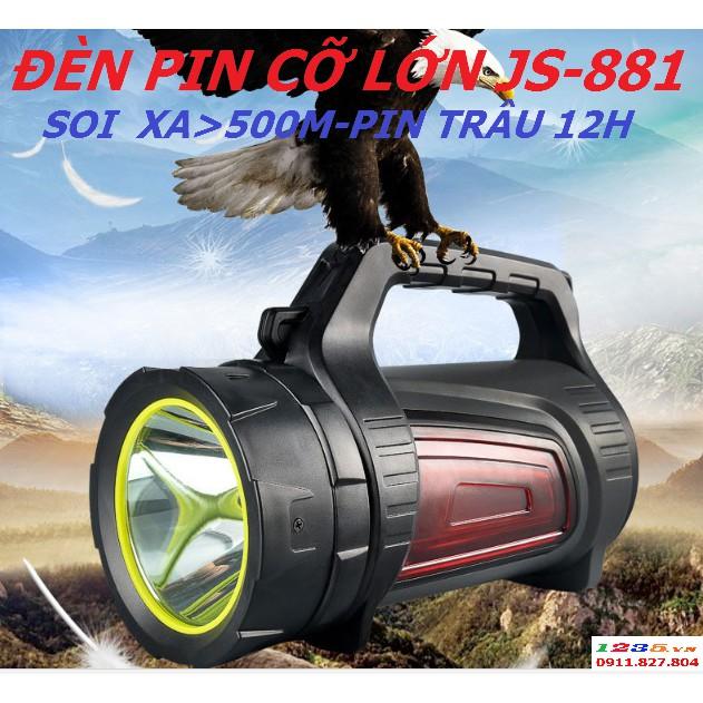 Đèn pin xách tay siêu sáng chống nước JS-881