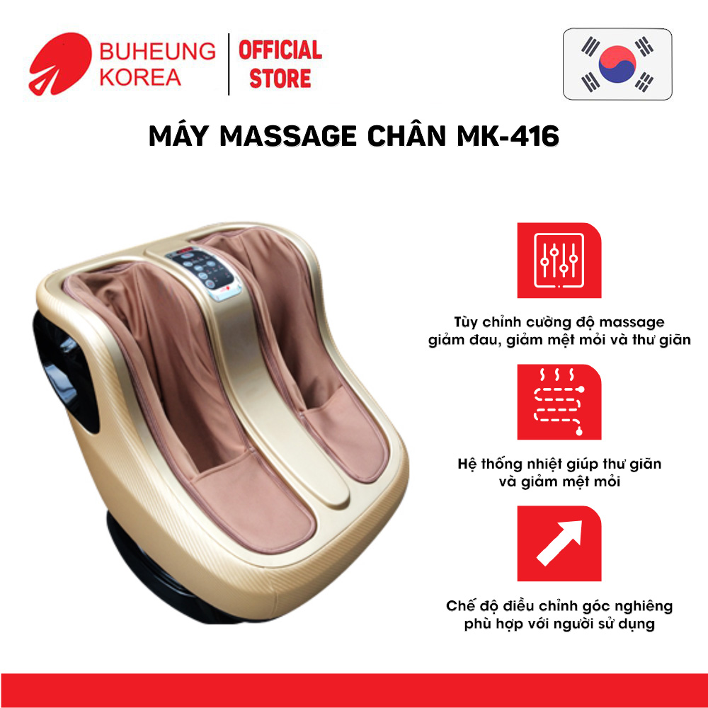 Máy massage chân MK-416, hiệu Buheung