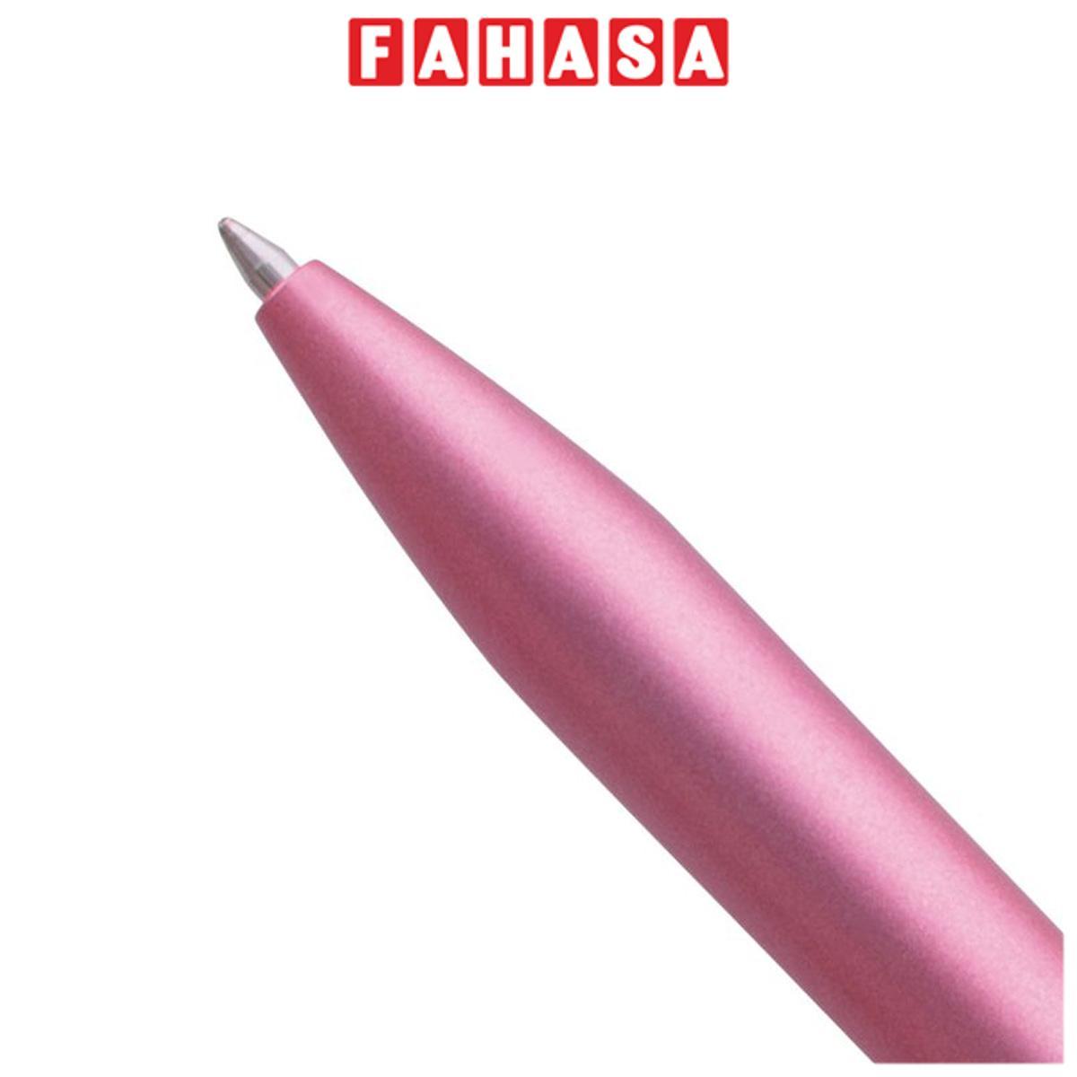 Bút Bi Ký Acro 1000 0.7 mm - Pilot BAC-1SF-MP - Mực Đen - Thân Hồng Ngọc Trai Kèm Hộp