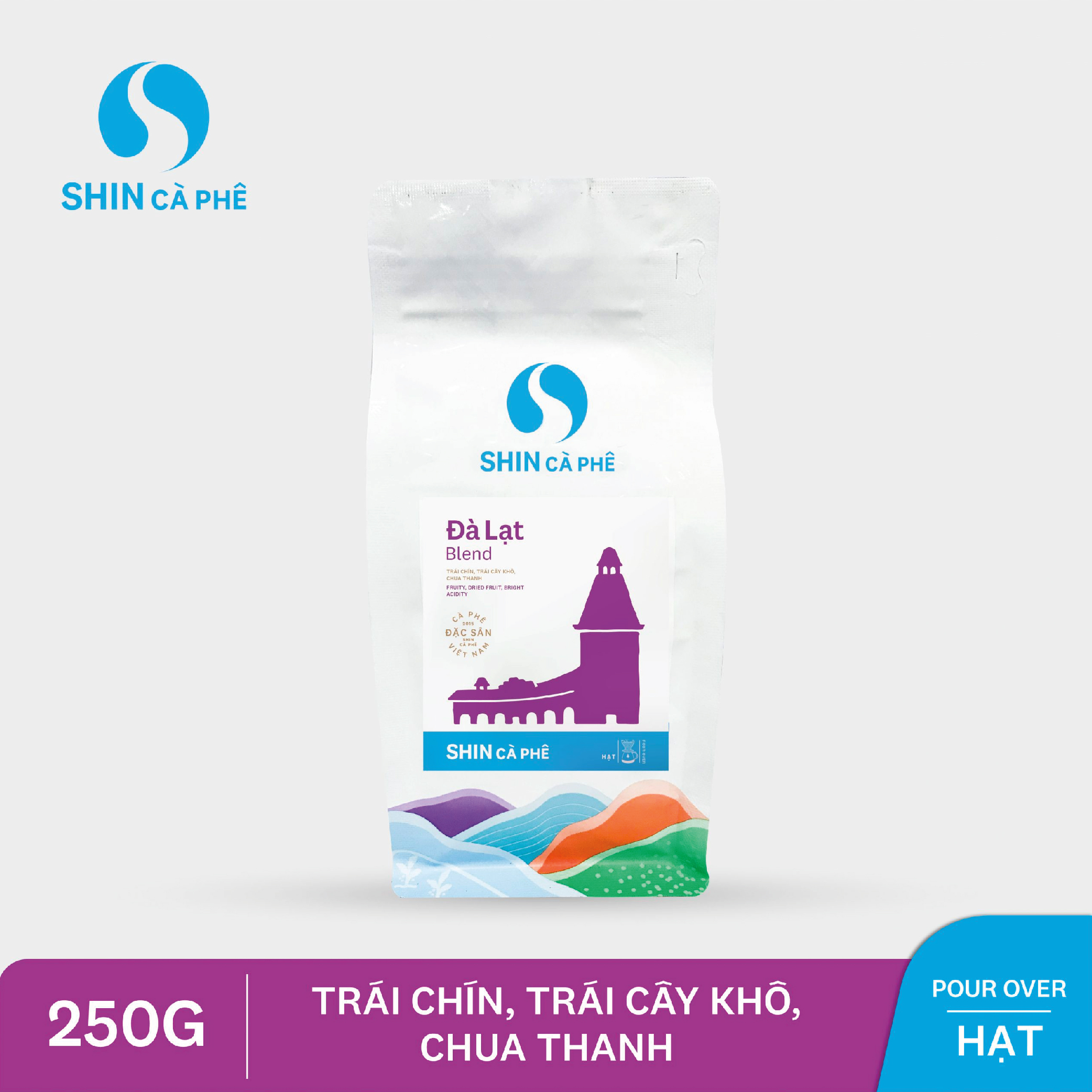 SHIN Cà phê - Đà Lạt Blend pour over - Cà phê thủ công 250g