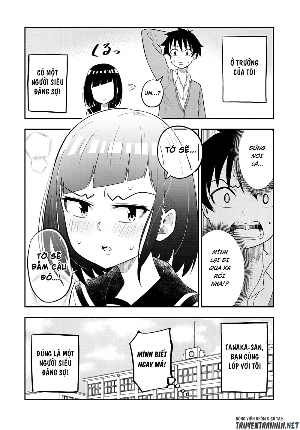 tanaka-san trong lớp tôi thật sự là siêu đáng sợ chapter 1 13