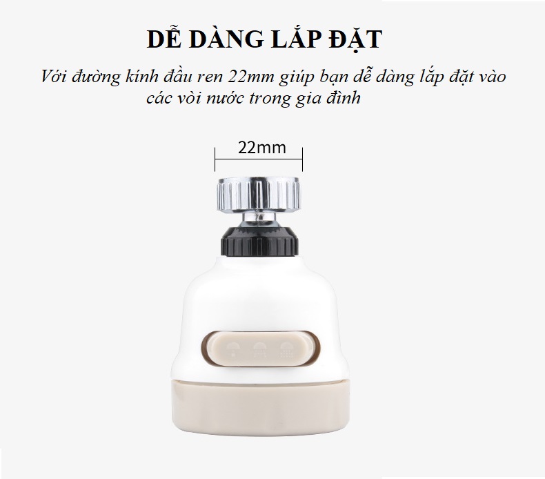 Đầu vòi đa năng g.02
