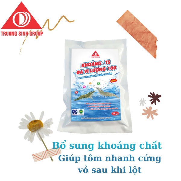 Bộ Đôi Tăng sức đề kháng, chống stress cho tôm