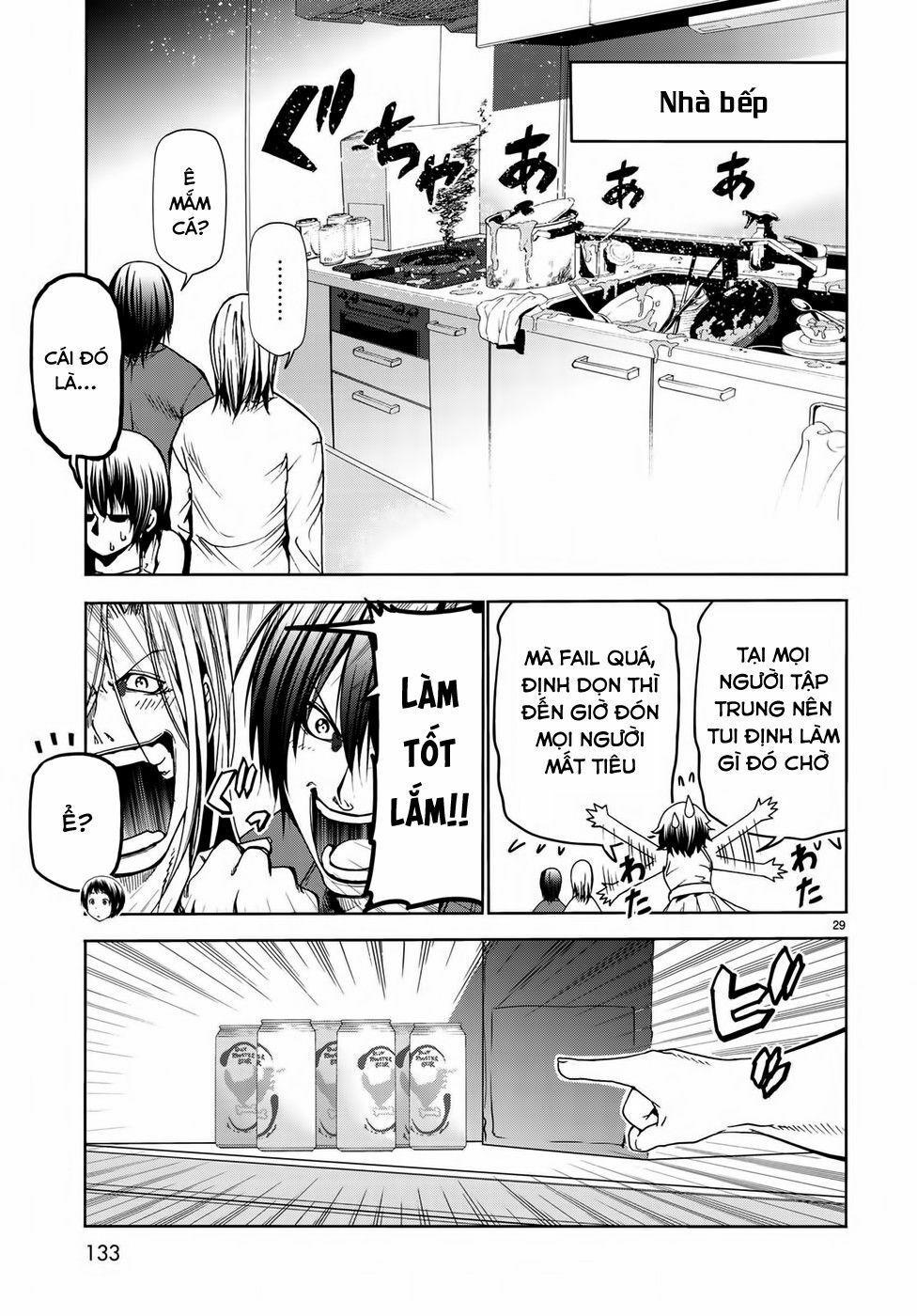 cô gái thích lặn - grand blue chapter 50 18
